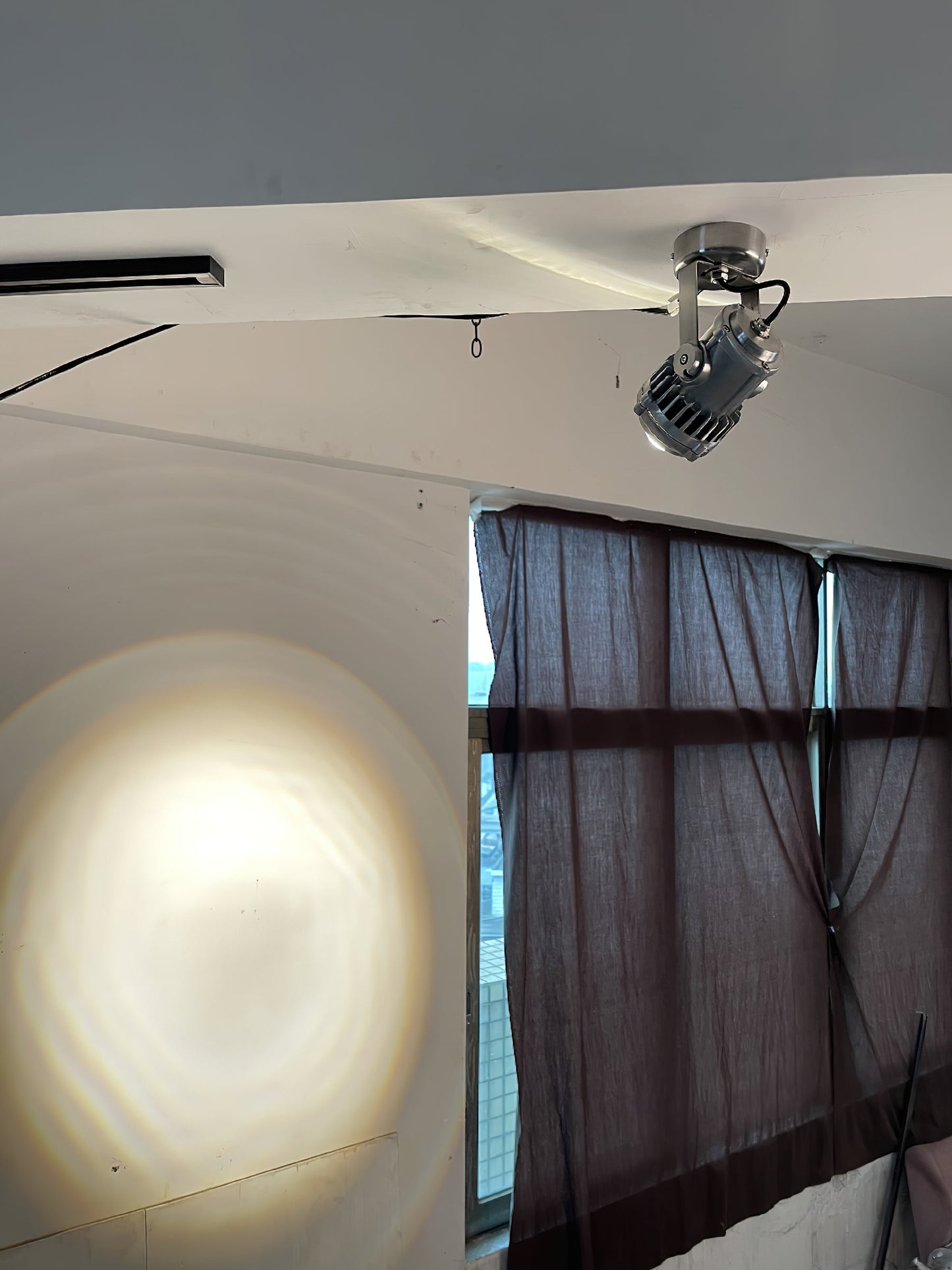 Retro Industrial Aluminum Spotlight