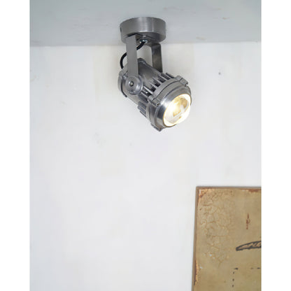 Retro Industrial Aluminum Spotlight