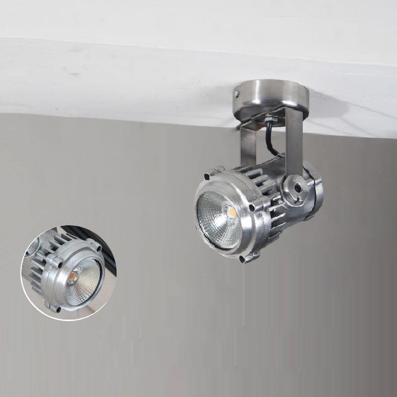 Retro Industrial Aluminum Spotlight