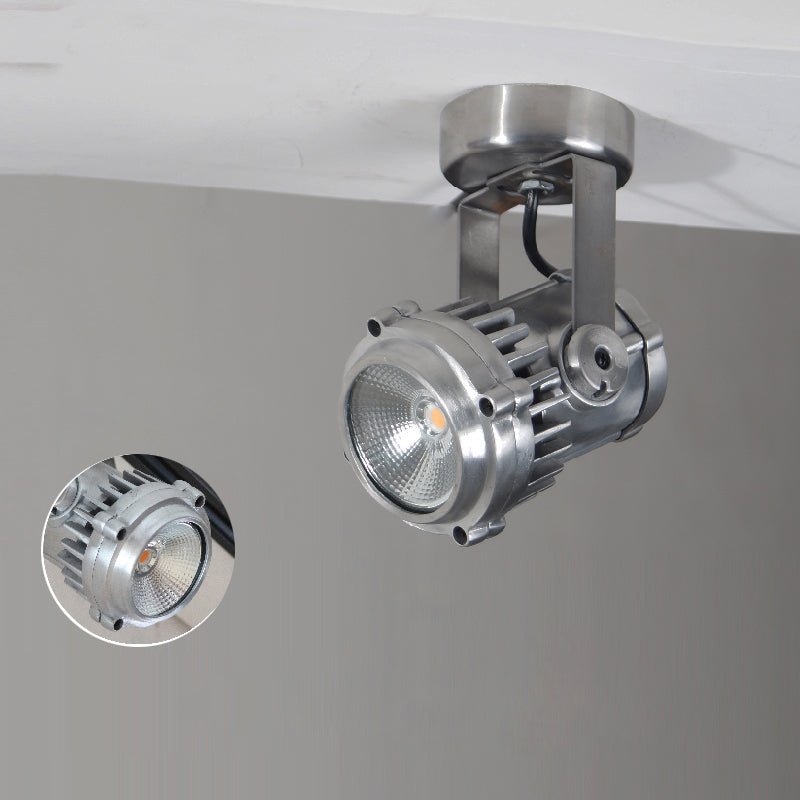 Retro Industrial Aluminum Spotlight