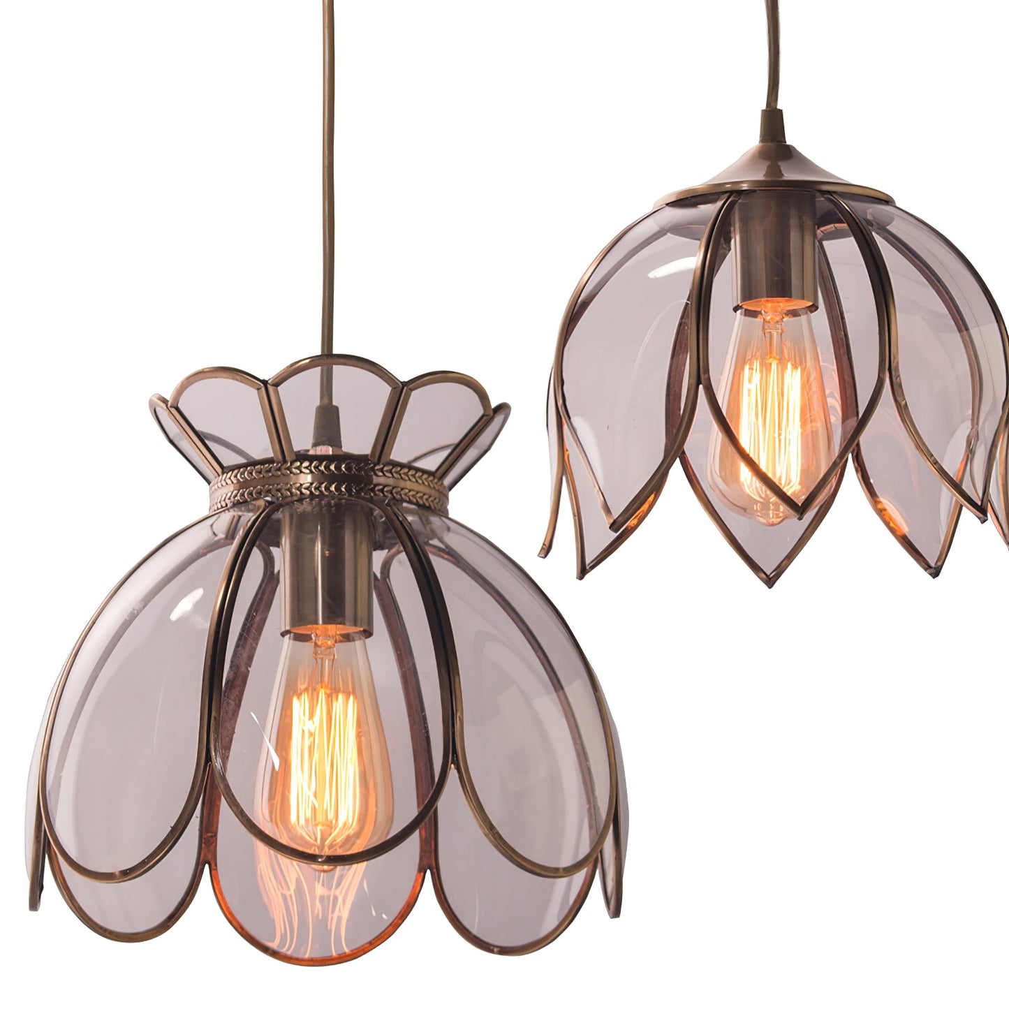 Retro Lotus Pendant Lamp