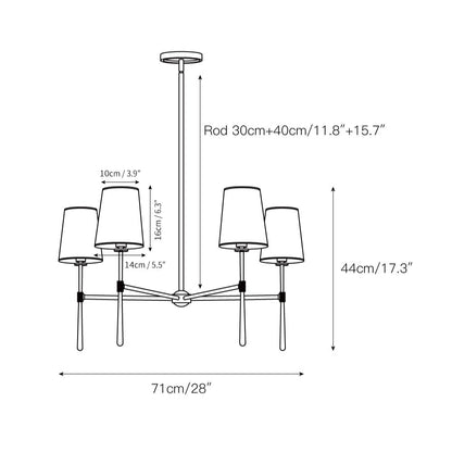 Belcourt Round Chandelier