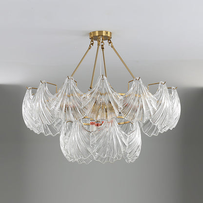 Ribbed Shell Ceiling light