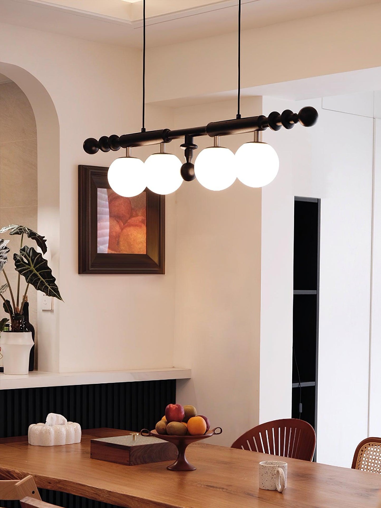 Roman Column Chandelier