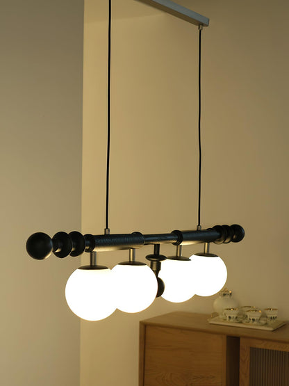 Roman Column Chandelier