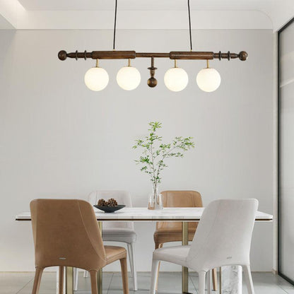 Roman Column Chandelier