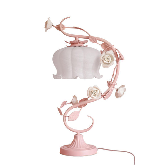 Glass Gooseneck Table Lamp 12.2 Inch