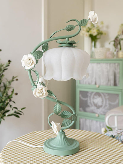 Glass Gooseneck Table Lamp 12.2 Inch