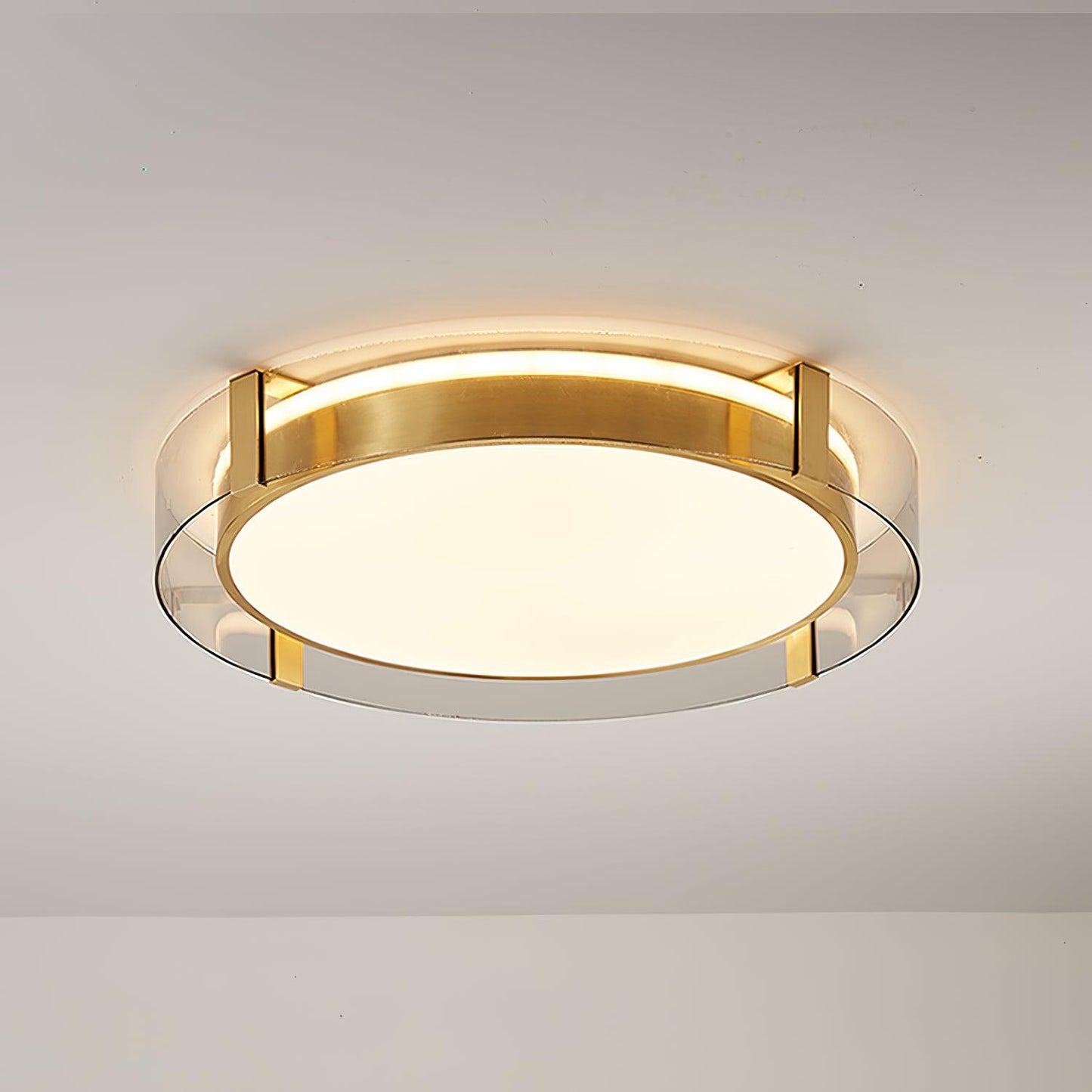 Round Low Profile Ceiling Light