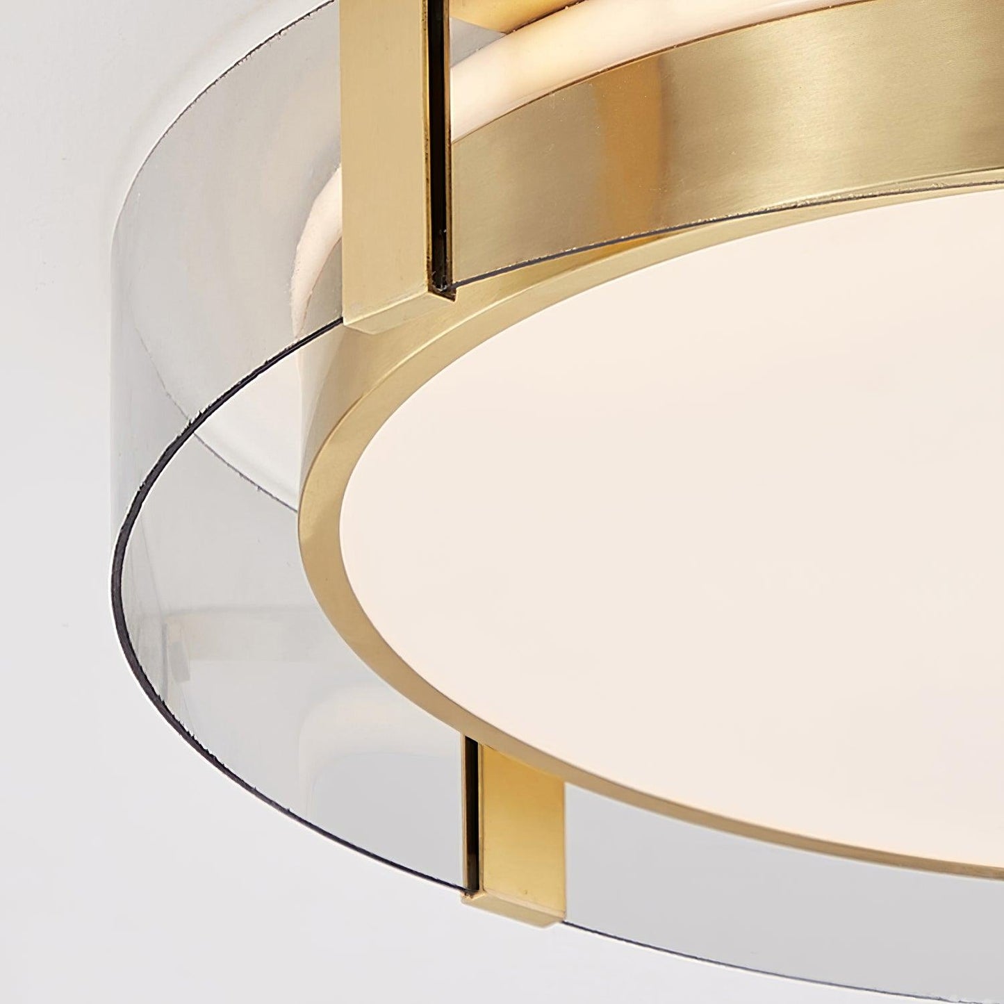 Round Low Profile Ceiling Light