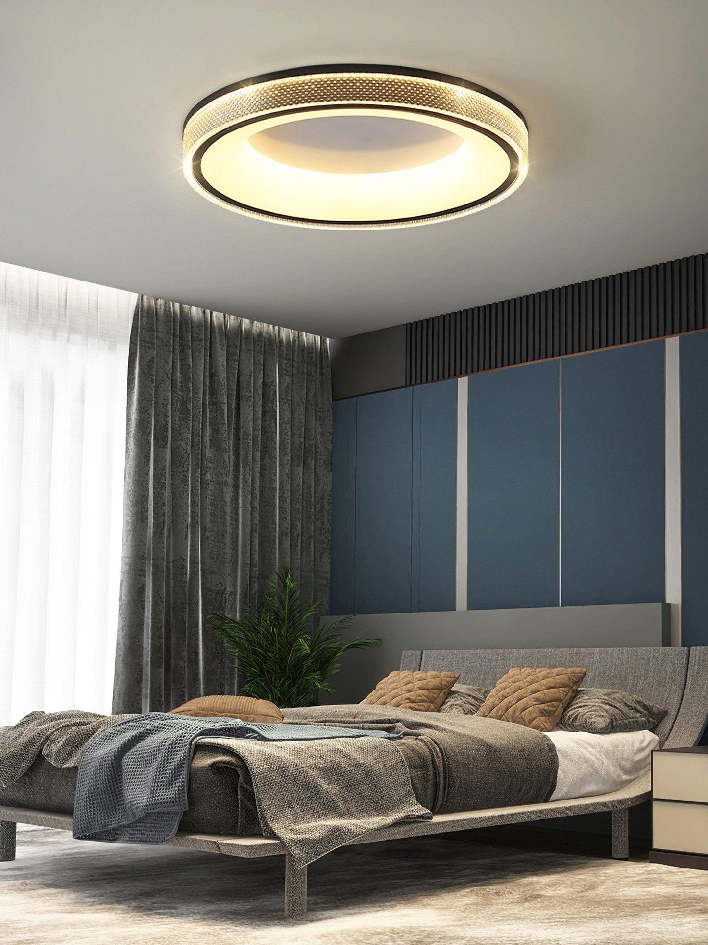 Round Shape Flush Ceiling Light