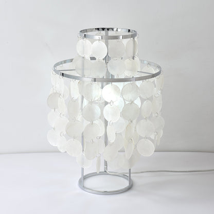 Round Shell Table Lamp