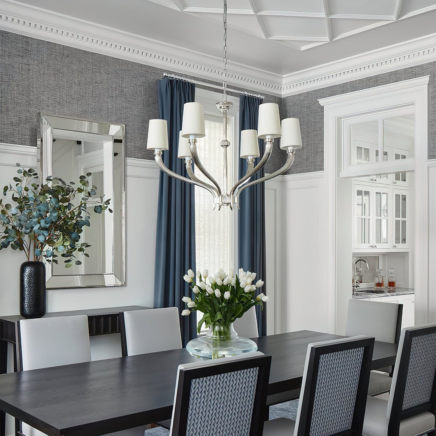 River Reed Chandelier