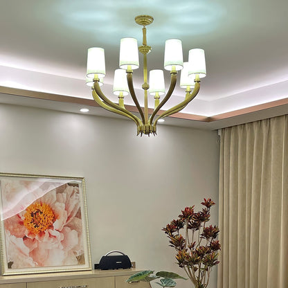 River Reed Chandelier