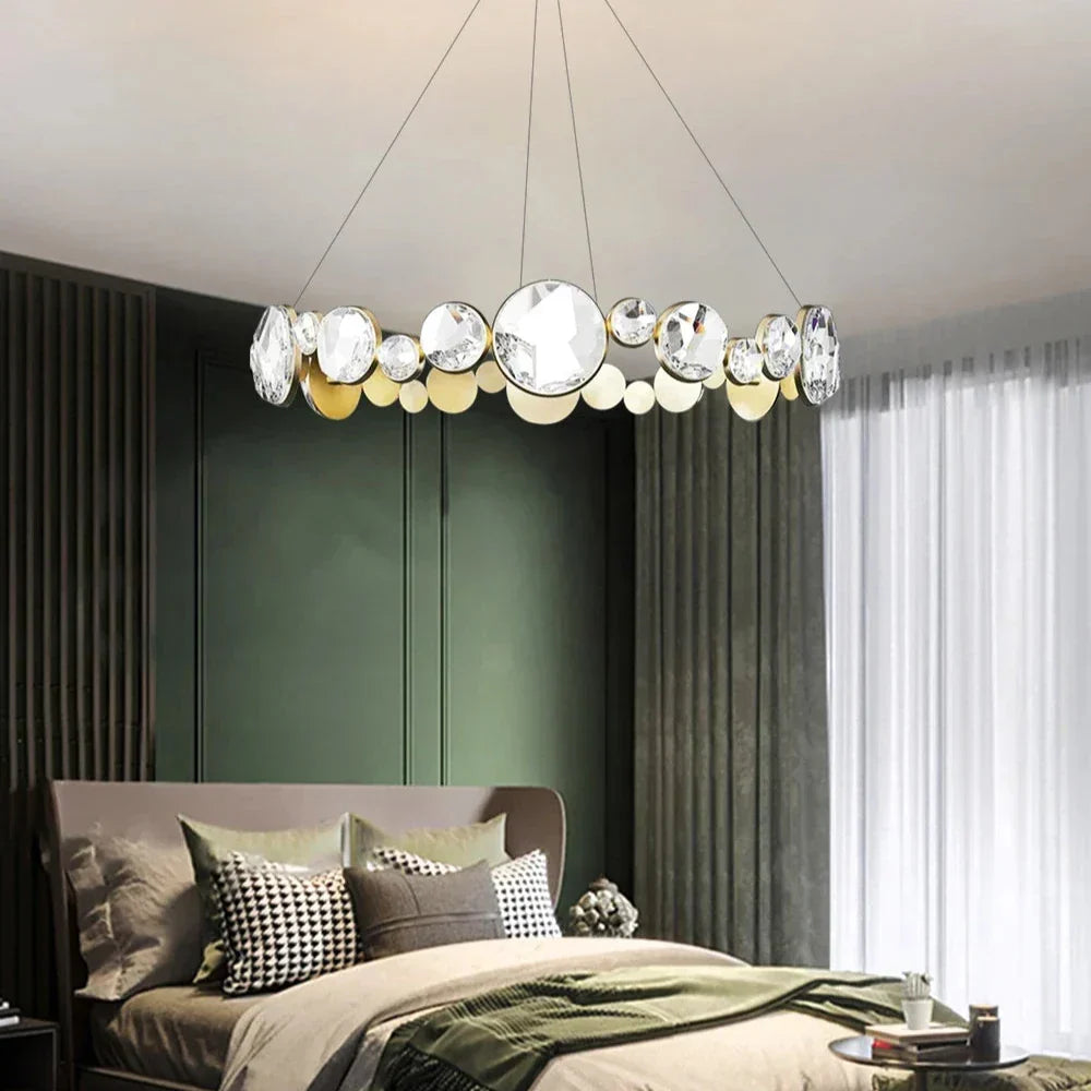 Diamante Crystal Ceiling Light Fixture