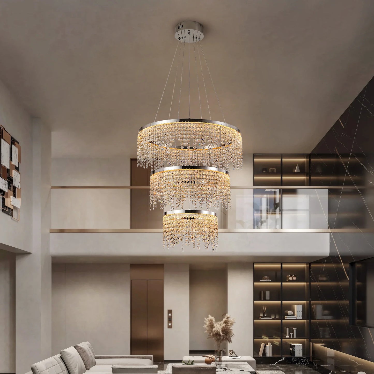 Alleri Crystal Foyer Chandelier