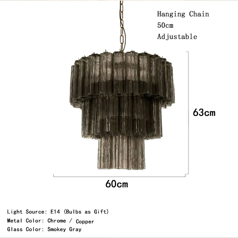 Burney Glass Chandelier
