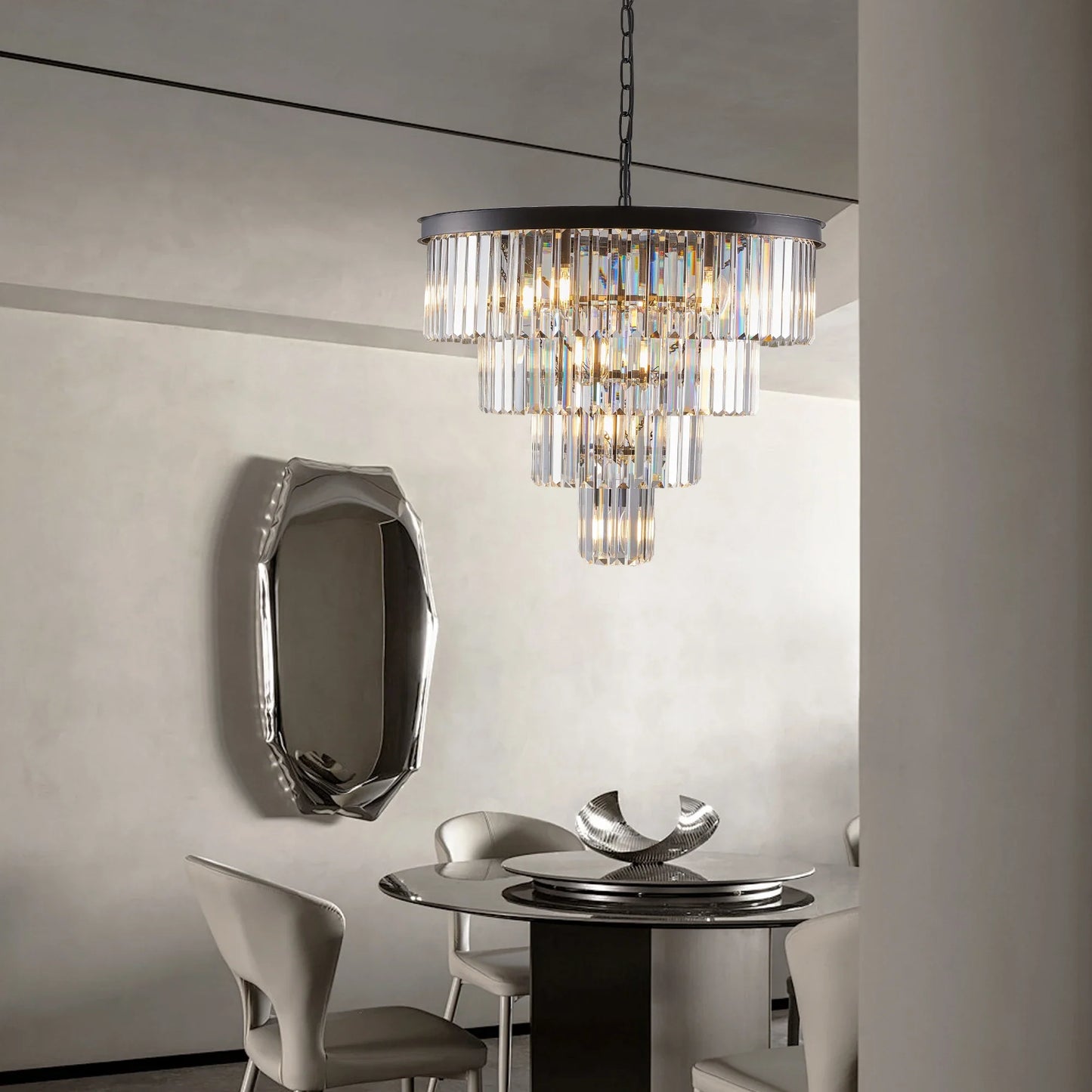23" Gio Crystal Chandelier