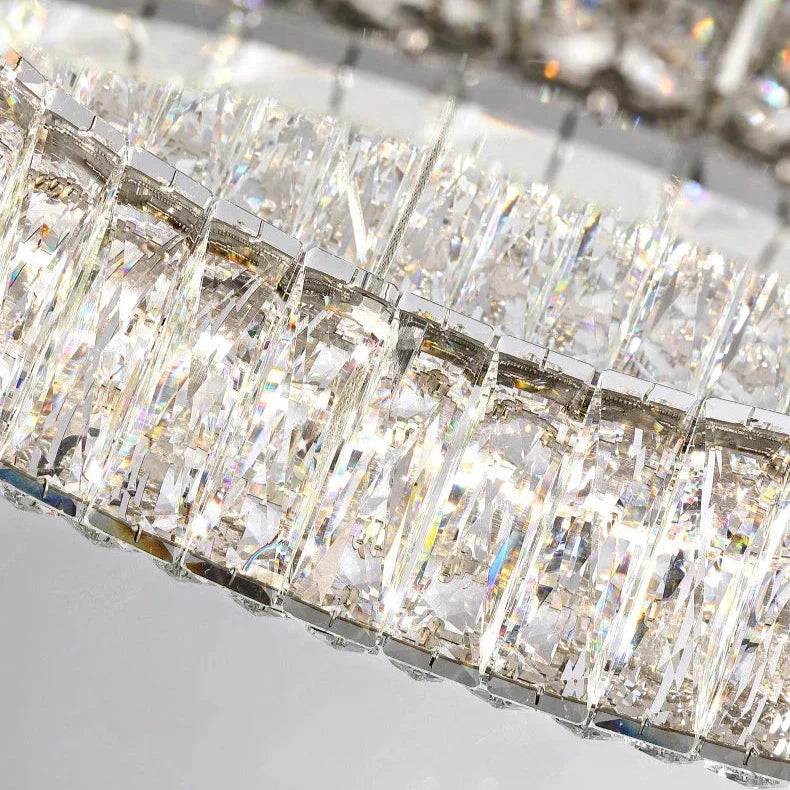 Bacci Crystal Modern Chandelier