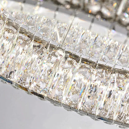 Bacci Crystal Modern Chandelier