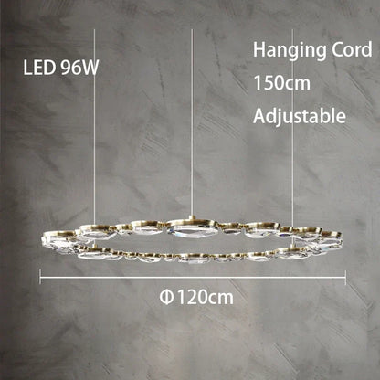 Diamante Crystal Ceiling Light Fixture