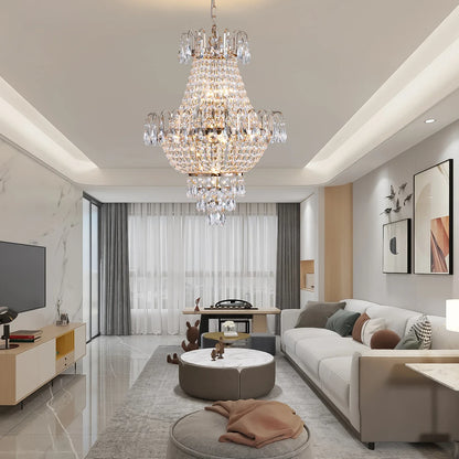 French Empire Crystal Chandelier