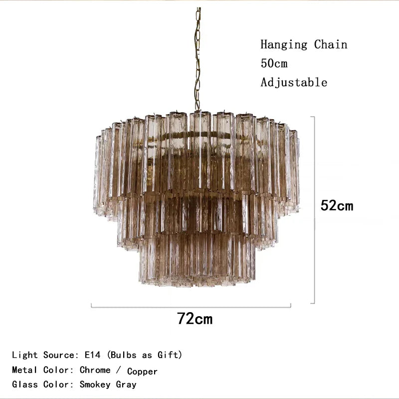 Burney Glass Chandelier