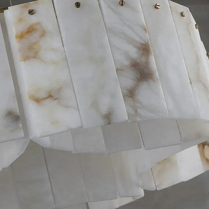Milton Natural Marble Flush Mount