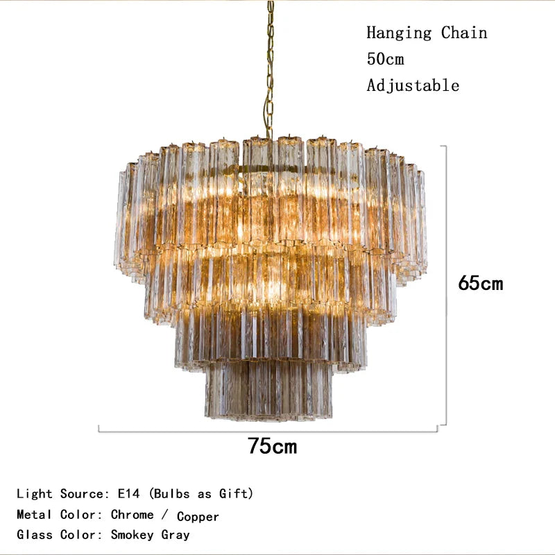 Burney Glass Chandelier