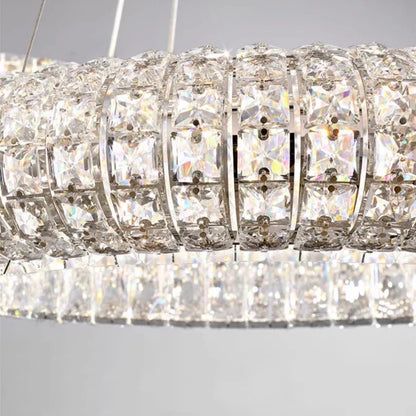 Bacci Crystal Modern Chandelier