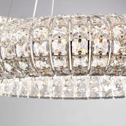 Bacci Crystal Modern Chandelier