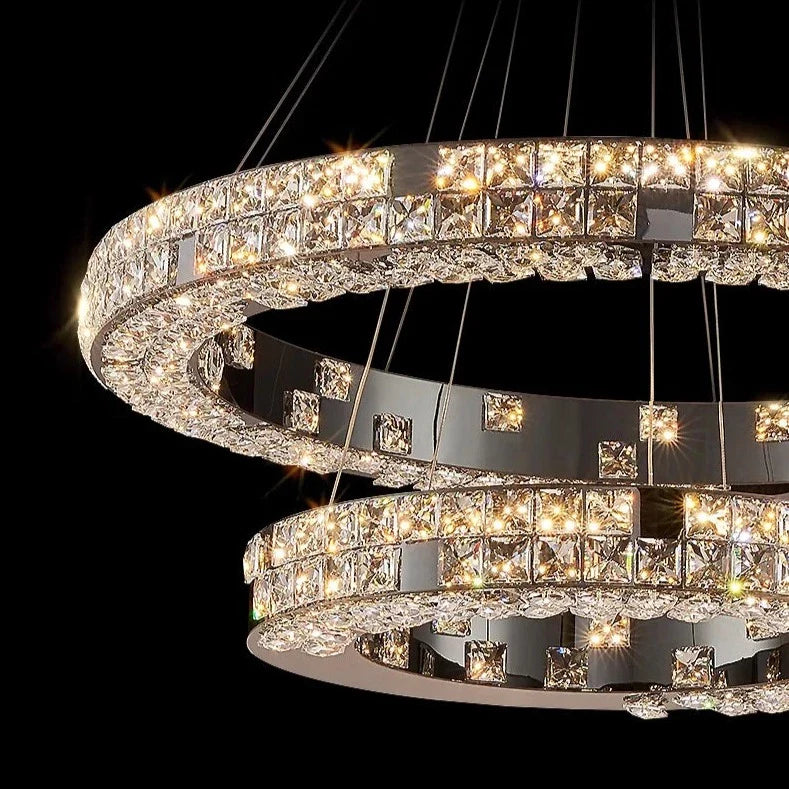 Bacci Ring Modern Chandelier