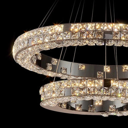 Bacci Ring Modern Chandelier