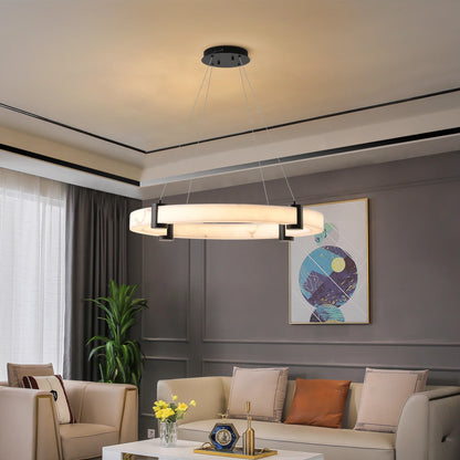 23.6" Marble Light Fixture