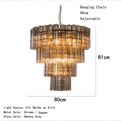 Burney Glass Chandelier