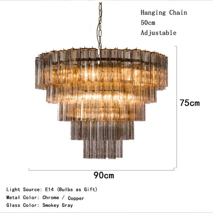 Burney Glass Chandelier