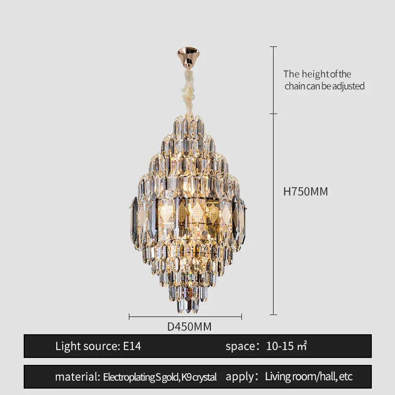 Lazzo Contemporary Chandelier
