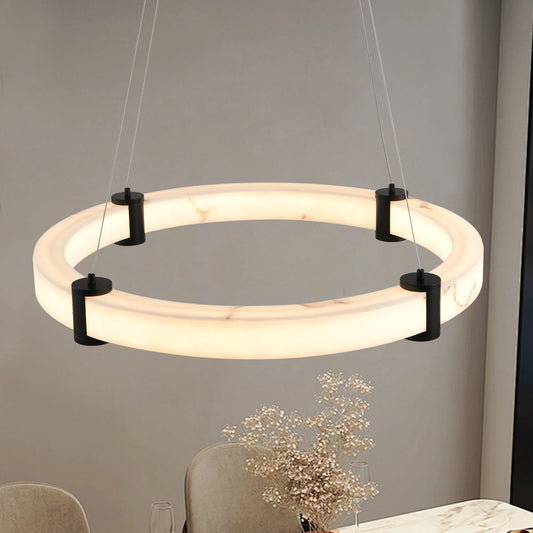 23.6" Marble Light Fixture