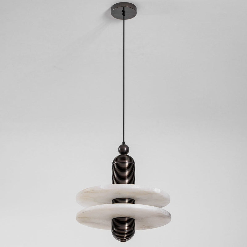Alabaster Comet Pendant Lamp