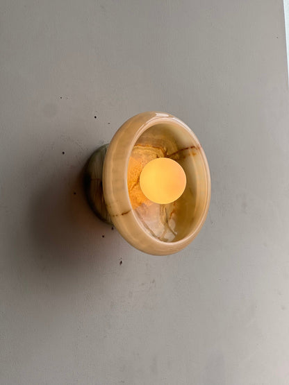 Savion Marble Wall Lamp