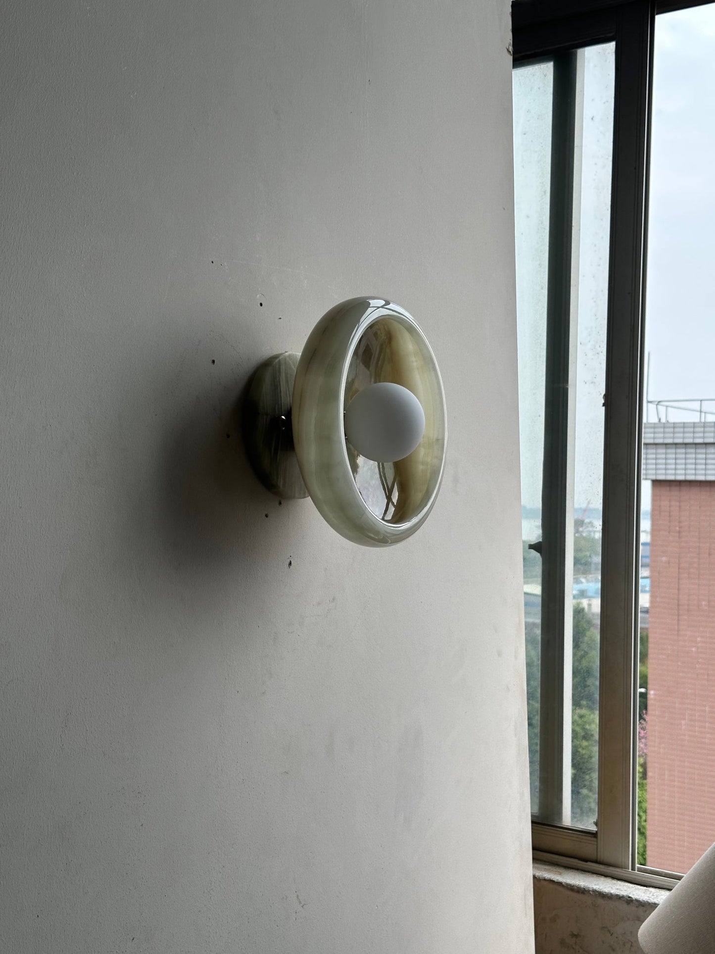 Savion Marble Wall Lamp