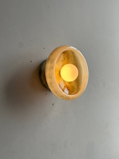 Savion Marble Wall Lamp