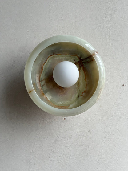 Savion Marble Wall Lamp