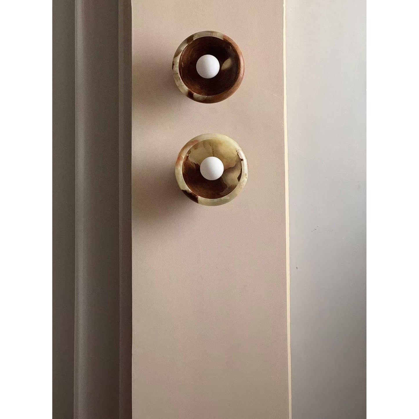 Savion Marble Wall Lamp