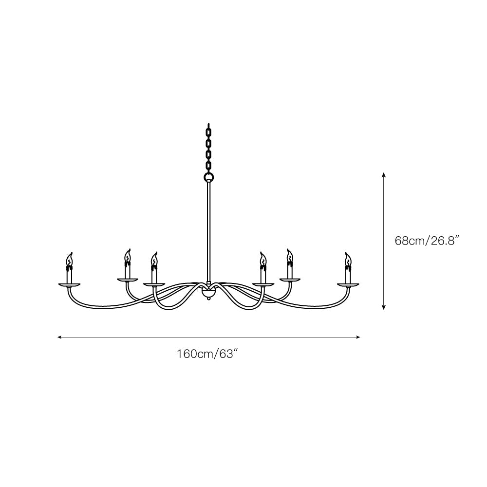 Pulpo Chandelier