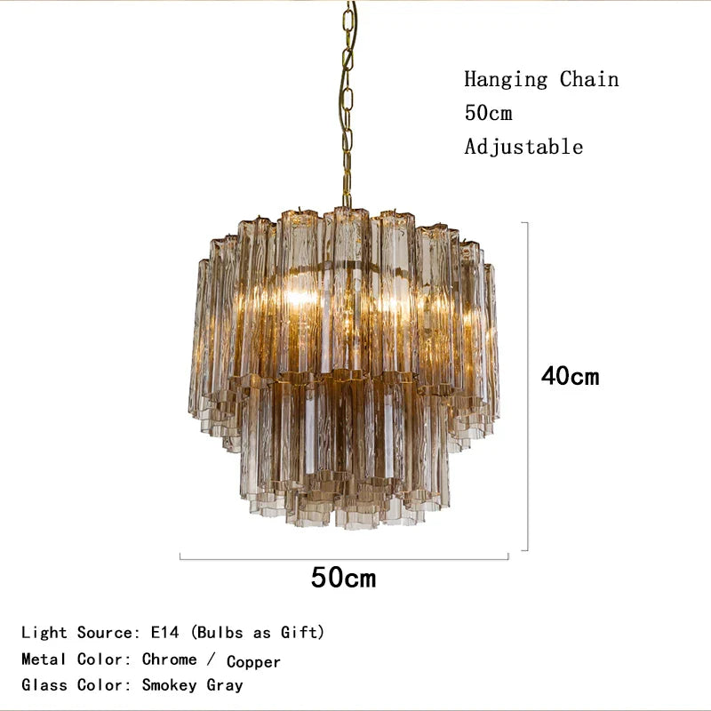 Burney Glass Chandelier