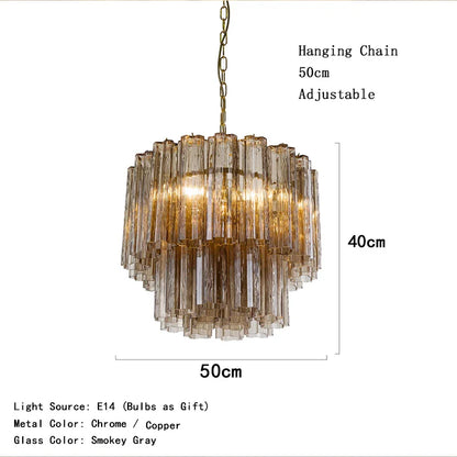 Burney Glass Chandelier