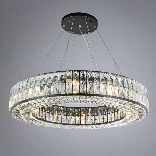 Bacci Crystal Modern Chandelier
