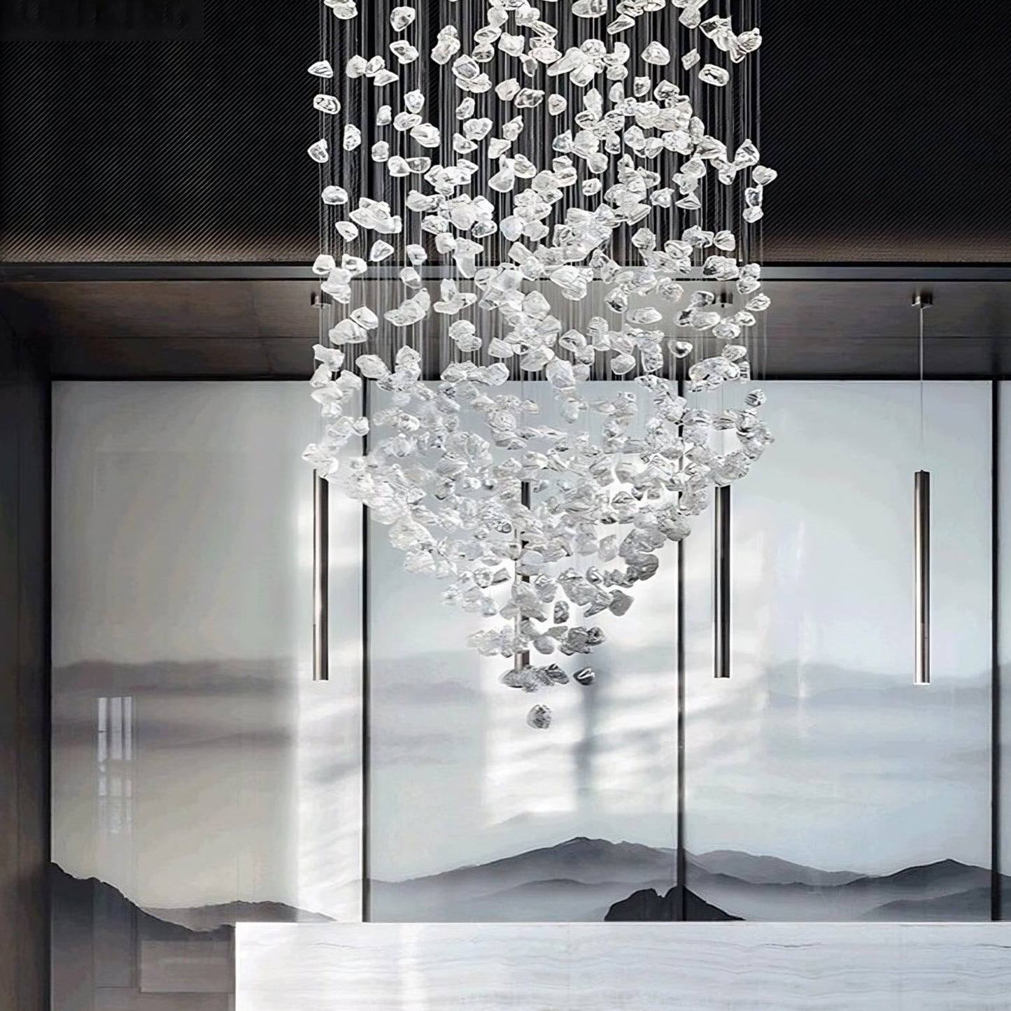 Giore Stone Pendant Chandelier