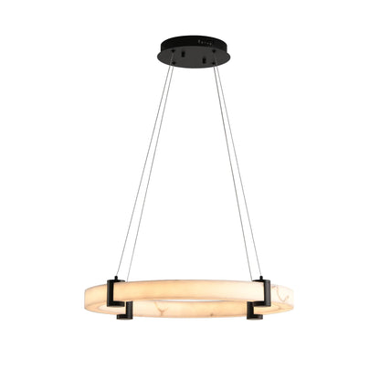 23.6" Marble Light Fixture